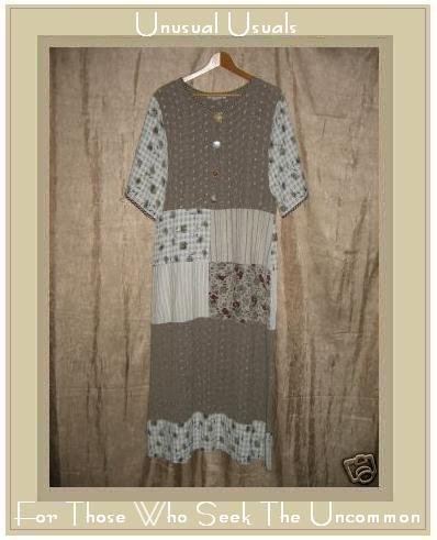 ALEXA RAE Boutique Art to Wear Pullover Dress Size 1 Small S