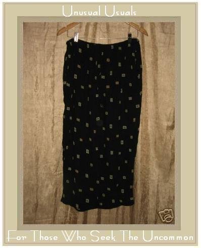 Travelers by Putumayo Light Crinkle Rayon Pants Medium M