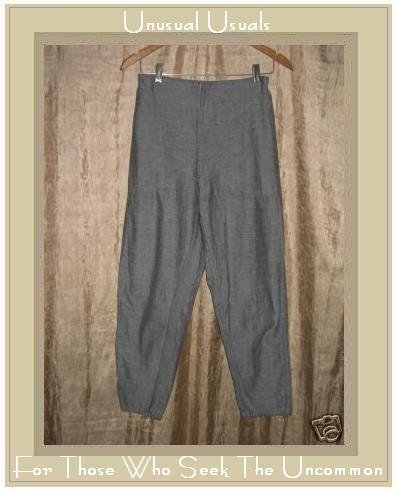 TRIBE by A People United Reversible Gray Cotton Pants Small S