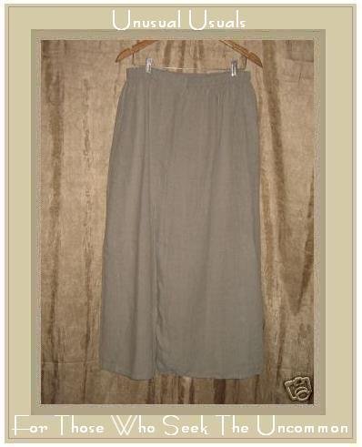 FLAX by Jeanne Engelhart LINEN Skirt 2 Generous 2G