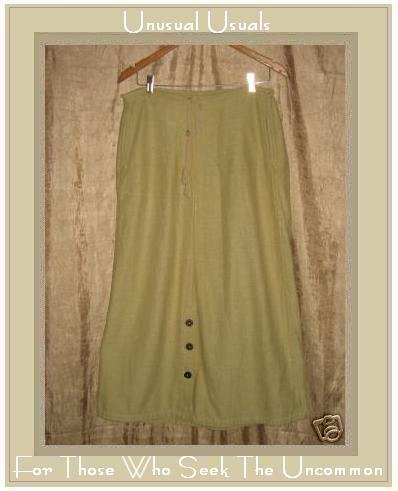 TRIBE Boutique Hand Woven Cotton Drawstring Skirt Large L