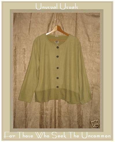 TRIBE Boutique Earthy Hand Woven Cotton Jacket Shirt Top Large L