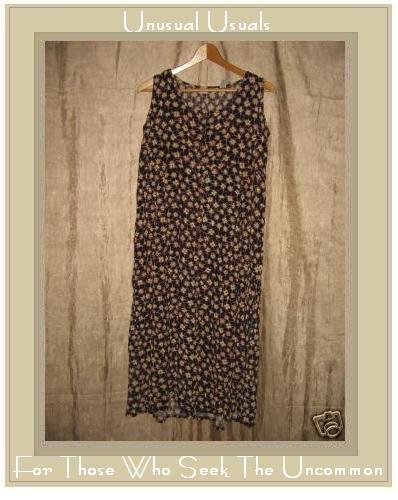 PUTUMAYO Long Brown Floral Dress X-Small XS