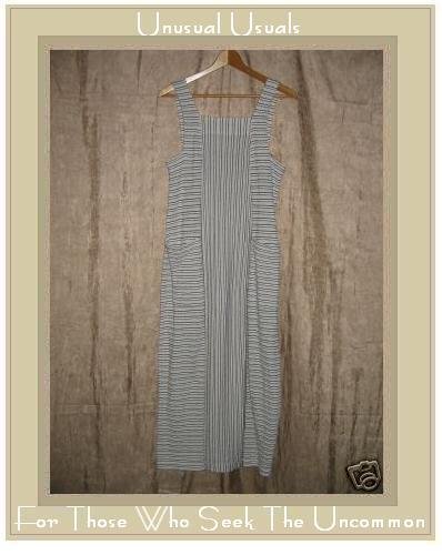 CLOTHESPIN Funky Boutique Long Striped Dress Small S