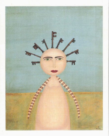 "Keys to the Kingdom" Print by Artist Suzette Morgan