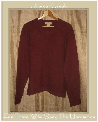 J. Crew Russet Wool Knit Pullover Sweater Top Medium M