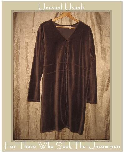 J. JILL Soft Purple Velour Button Dress Jacket Large L