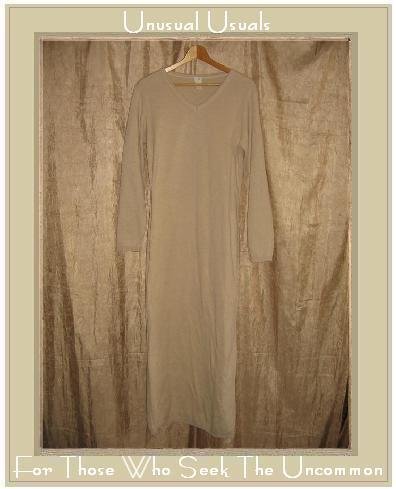 J. Jill Long Beige Knit Pullover Dress Medium Tall MT