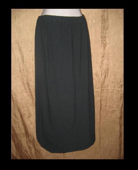 FLAX by Jeannge Engelhart Long Jewel Blue Skirt Medium M