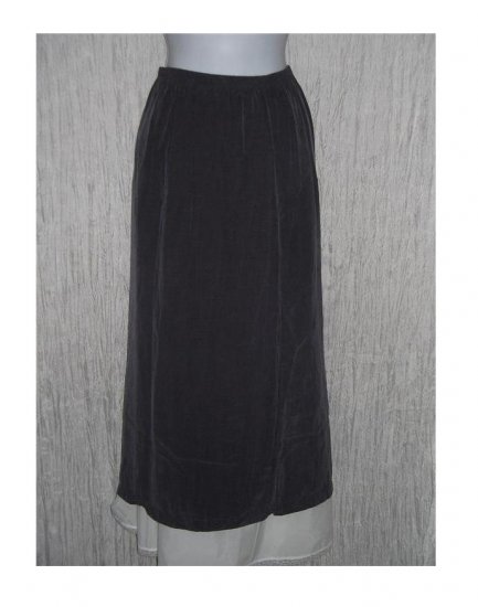 CUT LOOSE Long Purple Bemberg Rayon Skirt Small S