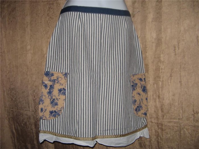 Neesh by D.A.R. Ribbon Trimmed Cargo Skirt Small S