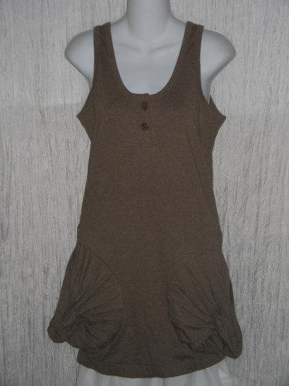 Steve Yoni Studio for Topshop Knit Lagenlook Tunic Top Dress Small S