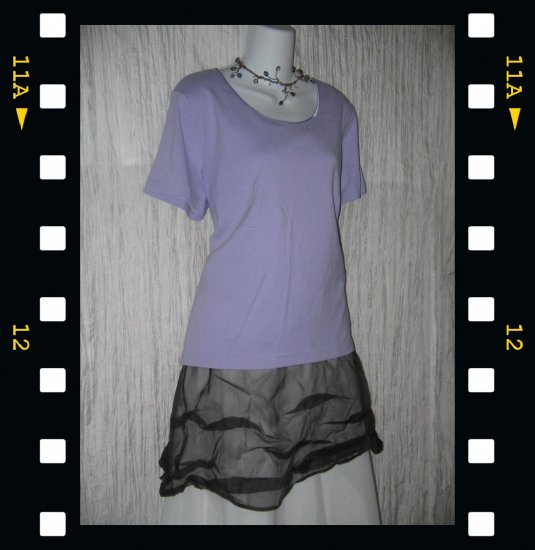J. JILL Soft Purple Cotton Knit Pullover Shirt Top X-Large XL