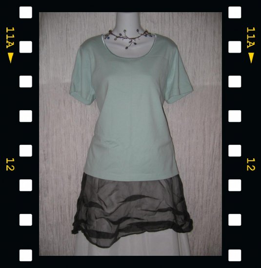 J. JILL Soft Robbins Egg Blue Knit Pullover Shirt Top X-Large XL