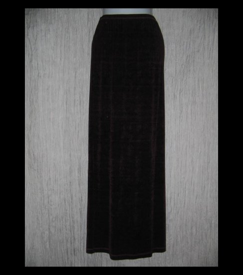 Donna Jessica Long Slinky Purple Skirt Size 2 Large L