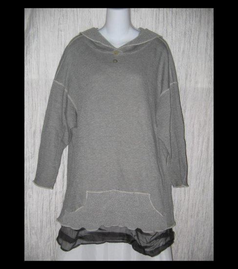 Coveted Boutique Reversible Lagenlook Tunic Top Shirt One Size OS
