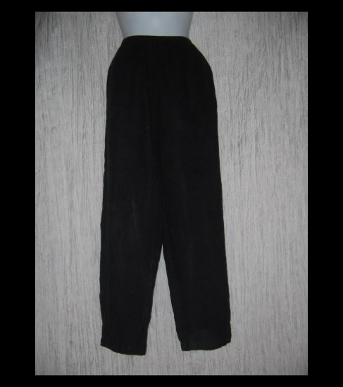Cut Loose Boutique Long Black LINEN Pants One Size OS
