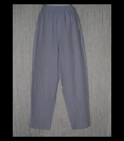 New HOT COTTON by Marc Ware Long Blue Linen Pants Medium M