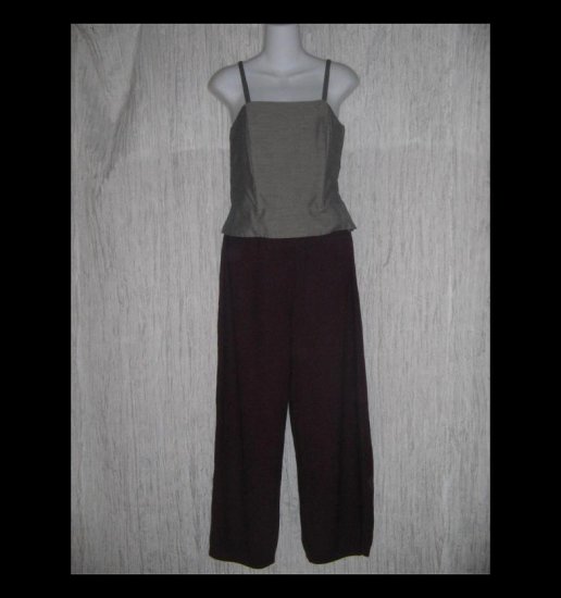 Stephanie Schuster for Princess Knitwear Berry Wine Knit Pants Medium M