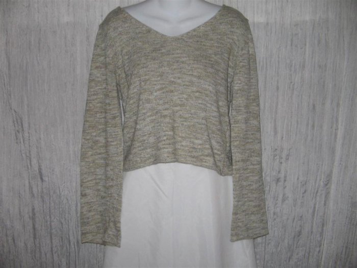 Kookai Boutique Gray Knit Pullover Sweater Top 2 M