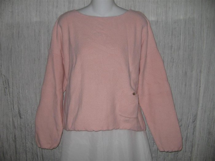 J. Jill Soft Pink Knit Pullover Sweater Top Large Petite LP