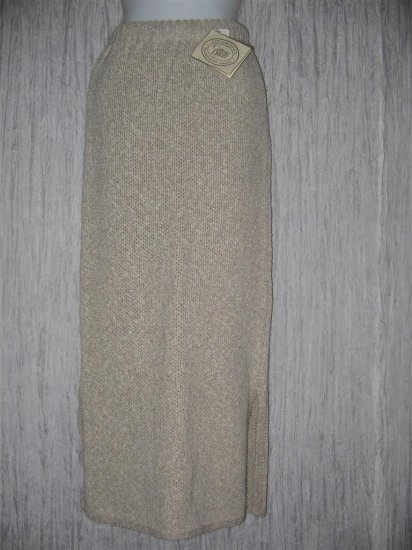 NWT Carraig Donn Long Cotton Linen Irish Knit Skirt Small S