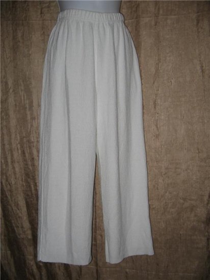 Stephanie Schuster for Princess Knitwear White Knit Pants Small S