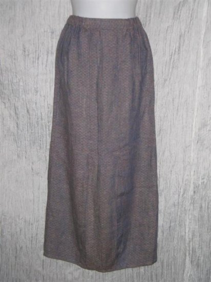 FLAX Purple Textured Bubble Skirt Jeanne Engelhart Petite P