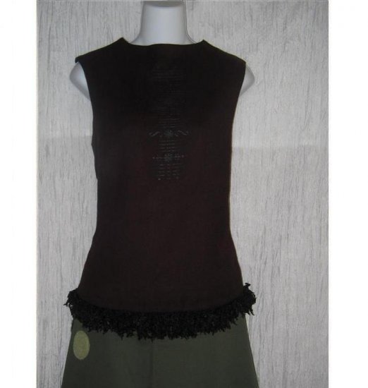 D N A DNA New Zealand Plum Wool Wooly Tunic Top Shirt 12