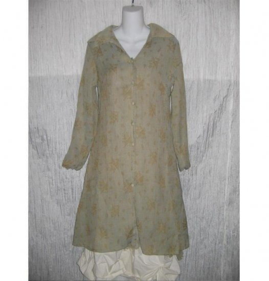 CLEA Fabulous LONG ROMANTIC SHAPELY JACKET TOP SMALL S