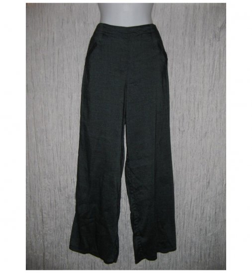 New FLAX Elegant Long LINEN Pants Jeanne Engelhart Small S