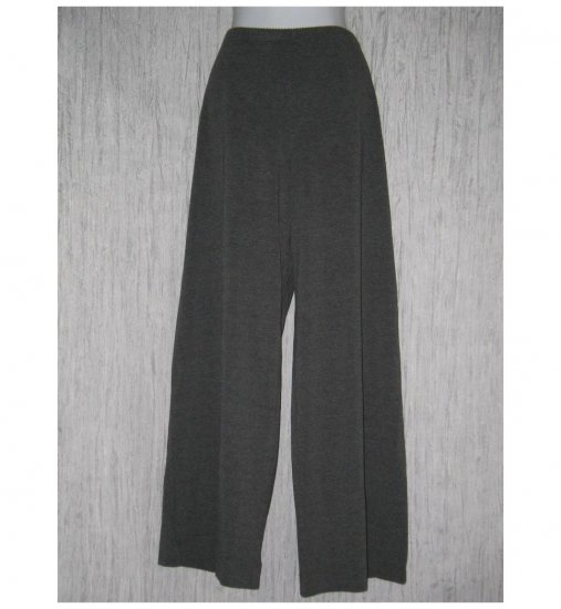New J. Jill Soft Gray Rayon Knit Straight Pants Large L