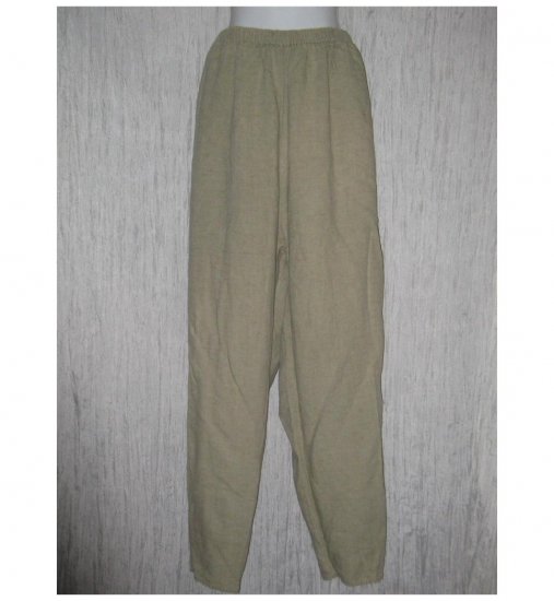 Jeanne Engelhart FLAX Natural LINEN Pants Generous G