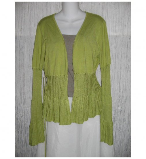 Kaily . K Green Fitted Cardigan Sweater X-Large XL