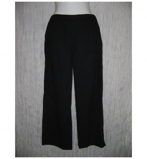 CP SHADES Shapely Black Cotton Pants Small S
