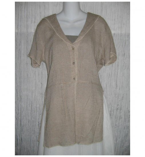 Dick & Jane Long Boutique Tunic Top Jacket Small S