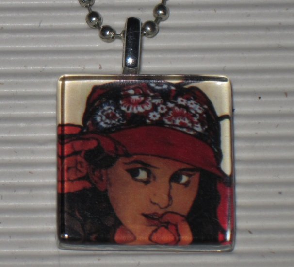 Alphonse Mucha Gypsy Moravian Teachers Choir Necklace