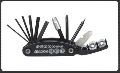 14 IN FOLDING BLCYCLE TOOL SET