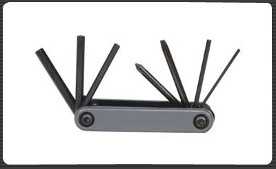 7 IN FOLDING BLCYCLE TOOL SET