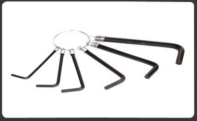 ALLEN KEY WRENCH SET WITH RING