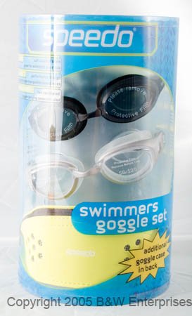 Speedo Adult Goggles 1 pair of Zentra 1 Pair of SG-125 Goggles NIB