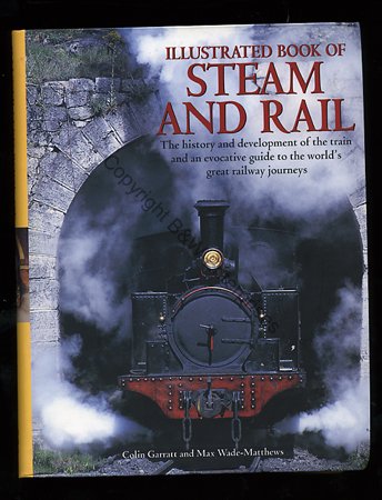Trains RailRoad Book of Steam And Rail Locomotive NEW Railroadiana Photographs