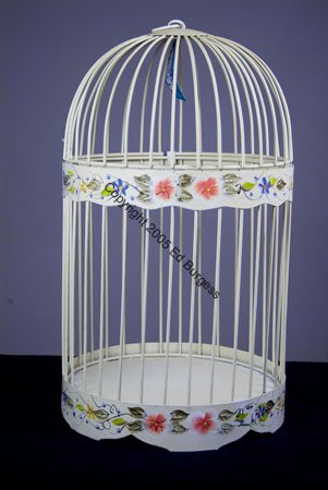 Birdcage Interior Decor Round NEW for silk plants decoration Home Bird Cage