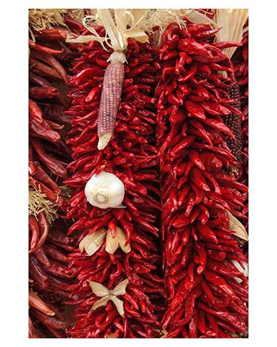 "Some Like It Hot" Chili Peppers Cooking Red New Mexico Fine Art Photo Sante Fe Texas