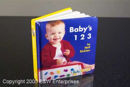 Baby's 1 2 3 First Preschool Baby Counting Number Book Home School
