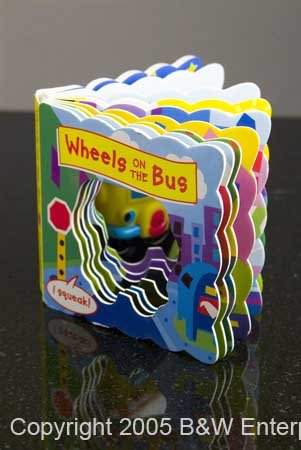 Baby Learning Early Reading Book Wheels on the Bus