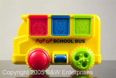 Sesame St School Bus Activity Toy - Jim Henson Muppets