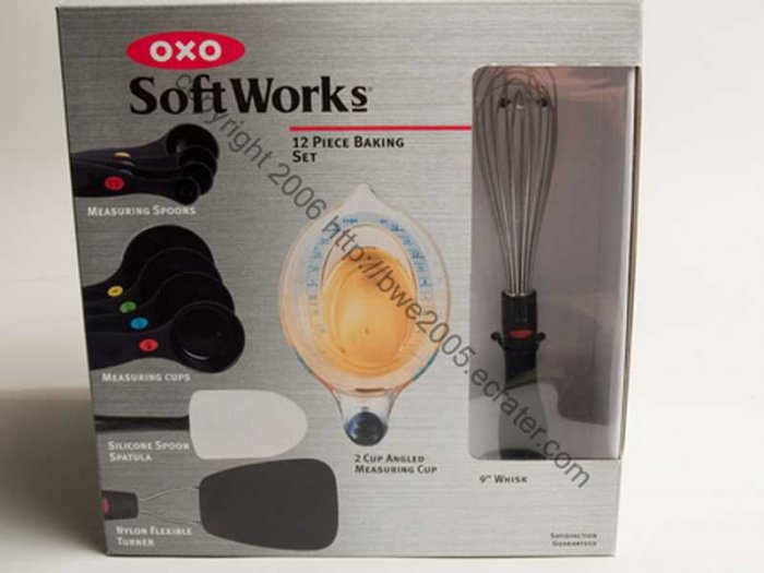 Kitchen Baking Tool Set 12 Pieces by OXO Softworks Everyday Kitchen Tools NIB