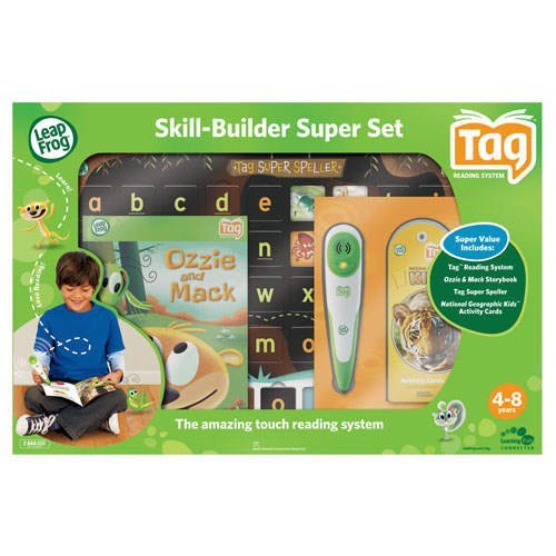 Childhood Learning Tools LeapFrog Tag Reading System:Skill-Builder-Super-Set NIB