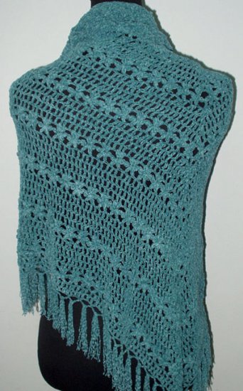 hand crochet shawl,free shipping